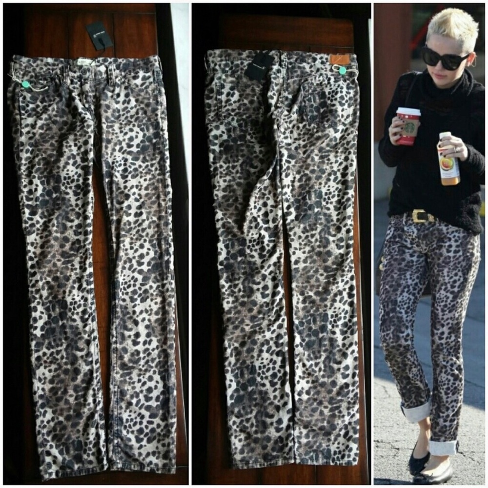 Isabel Marant Étoile Wabi leopard-print cords